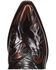 Image #6 - Dan Post Men's Emilio Outlay Western Boots - Snip Toe, Black, hi-res