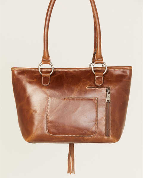 Image #2 - Shyanne Women's Saratoga Hair-on Tote , Brown, hi-res