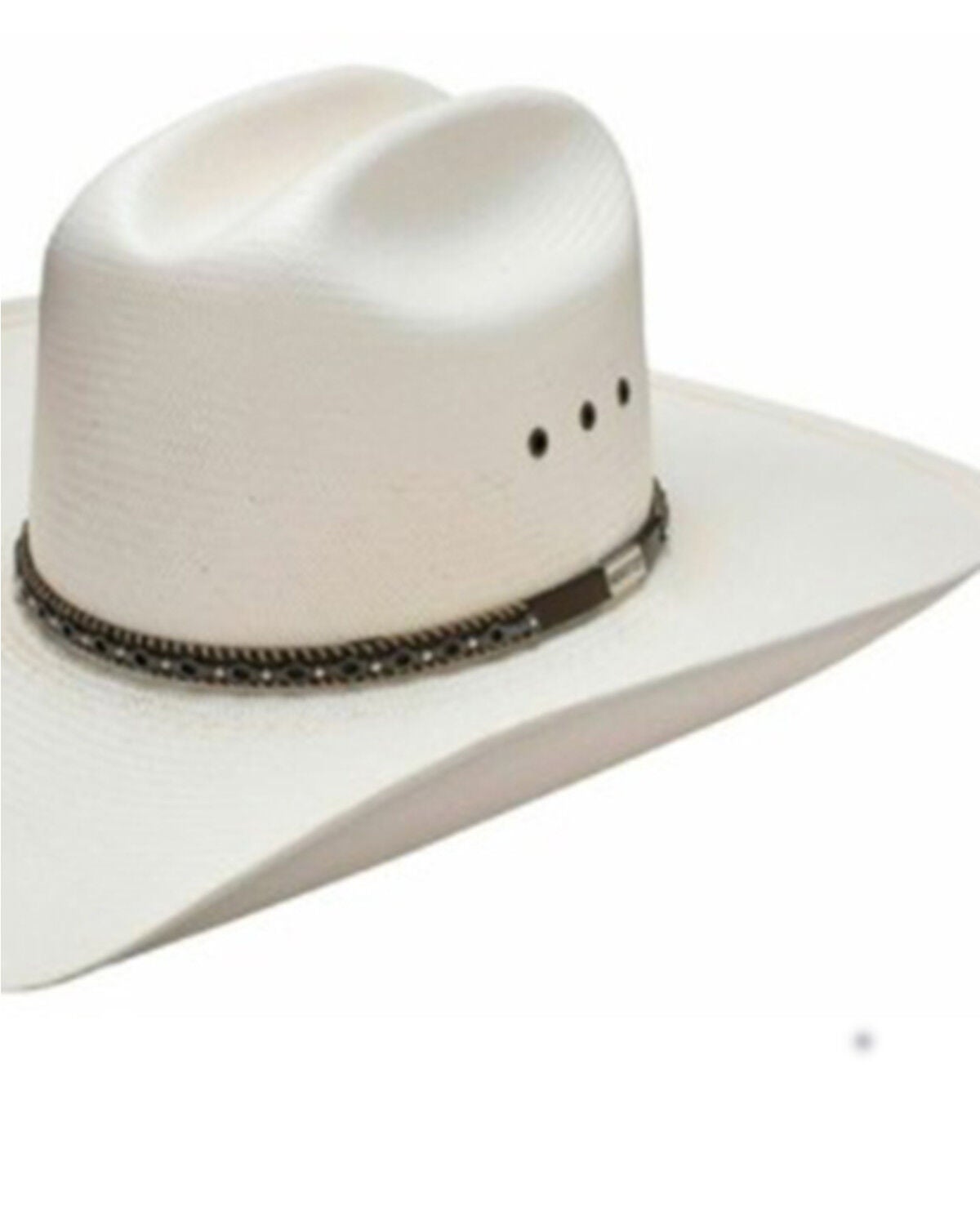 George Strait by Resistol El Rey Straw Cowboy Hat, Natural, hi-res