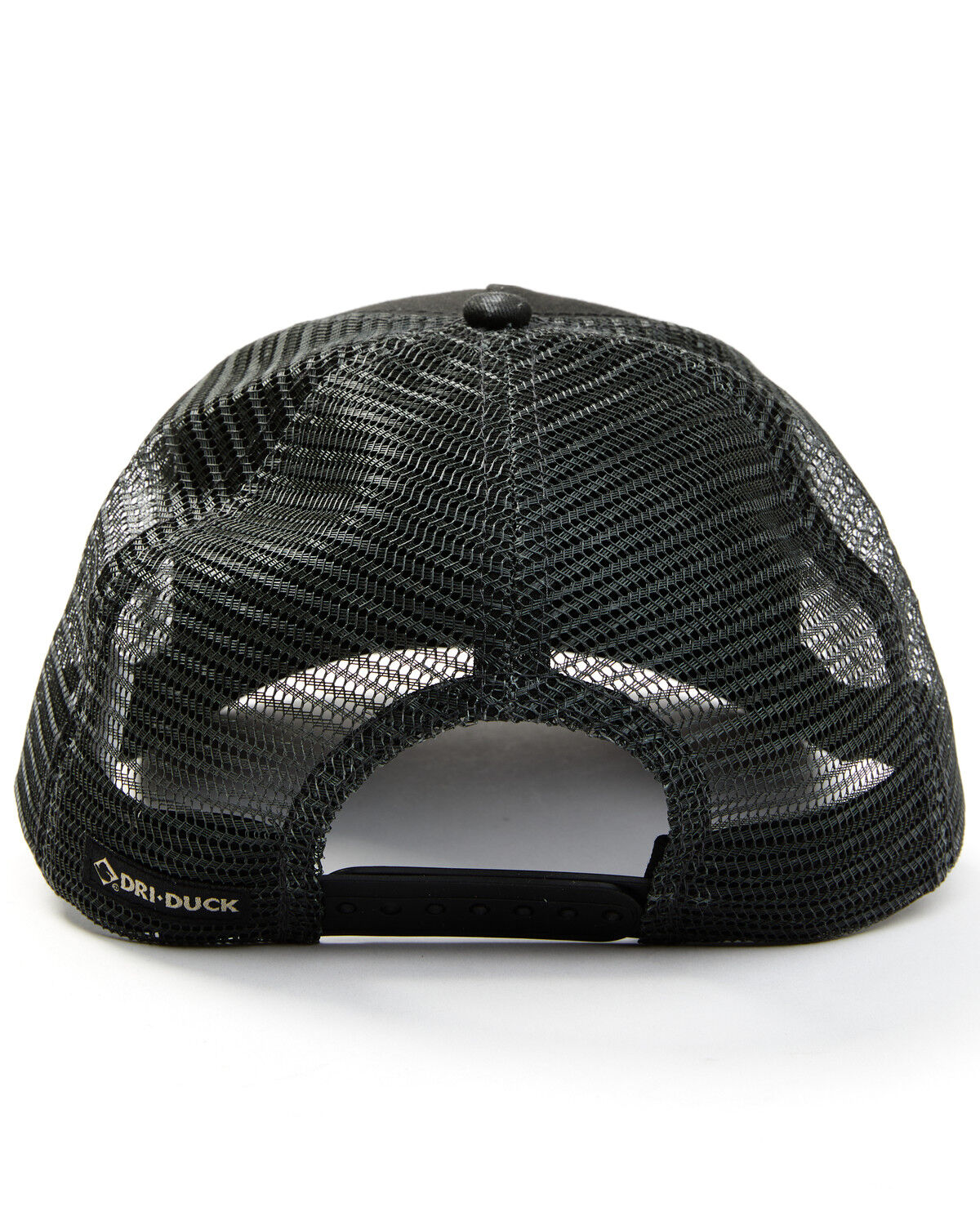 Image #3 - Dri-Duck Men's Retro Rope Americana Ball Cap, Black, hi-res