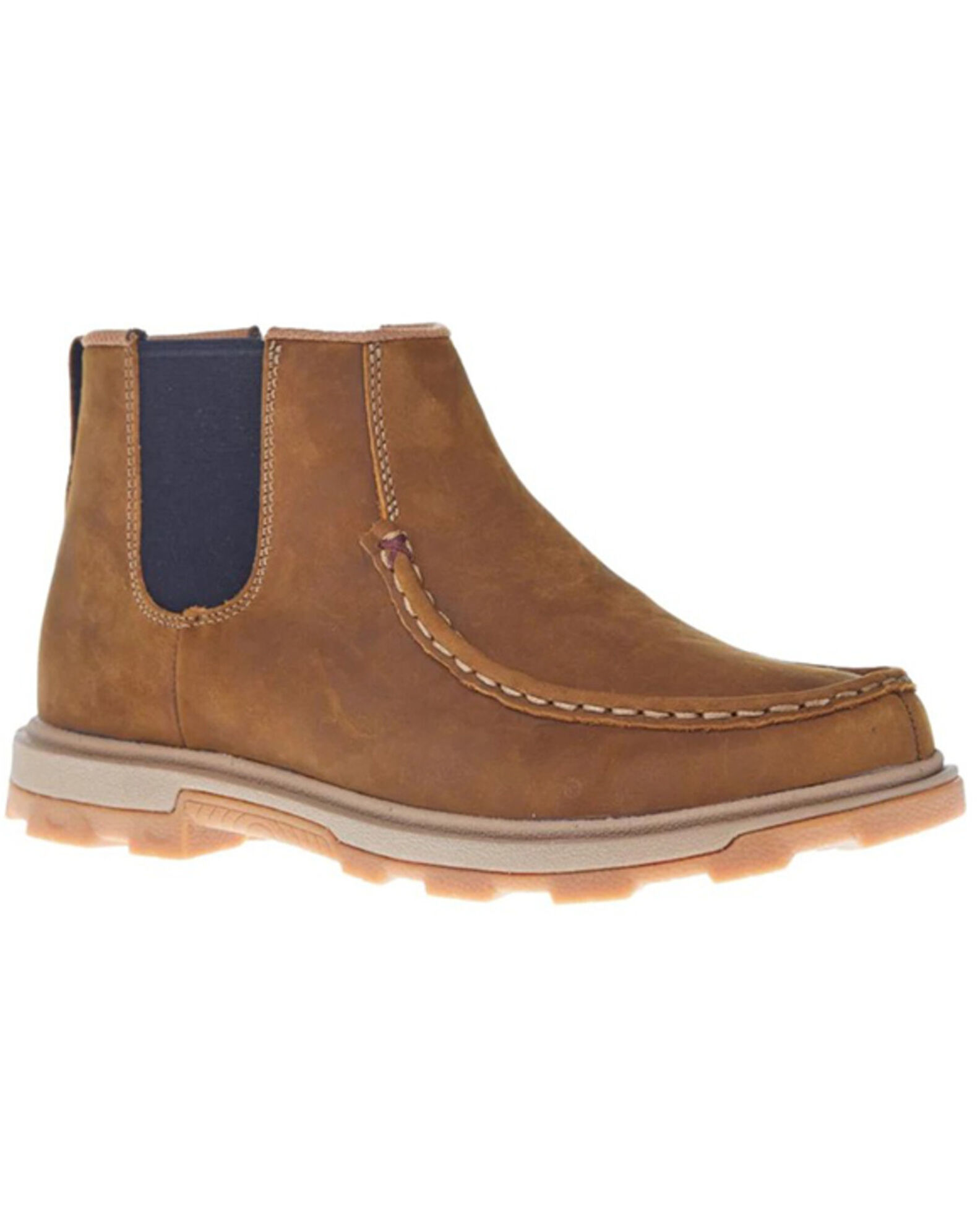 Distressed chelsea boots store