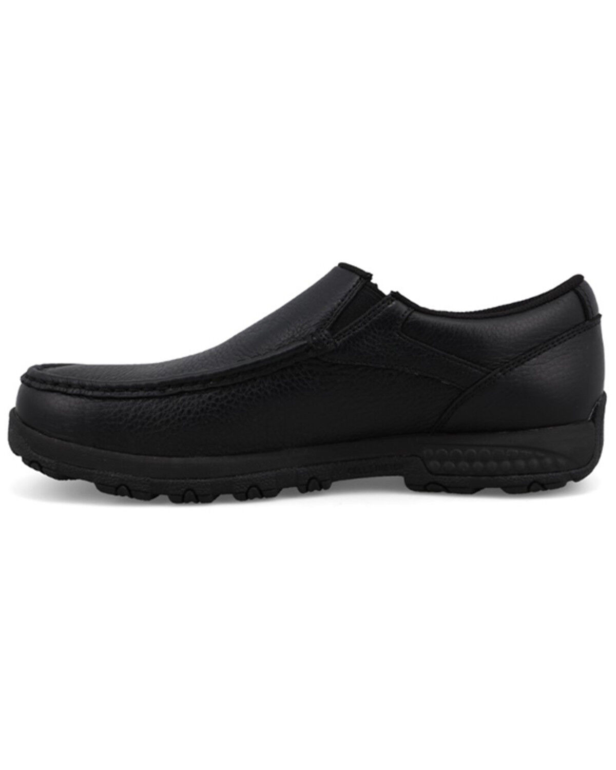 Image #3 - Twisted X Men's Slip-On Driving Shoe - Moc Toe, Black, hi-res