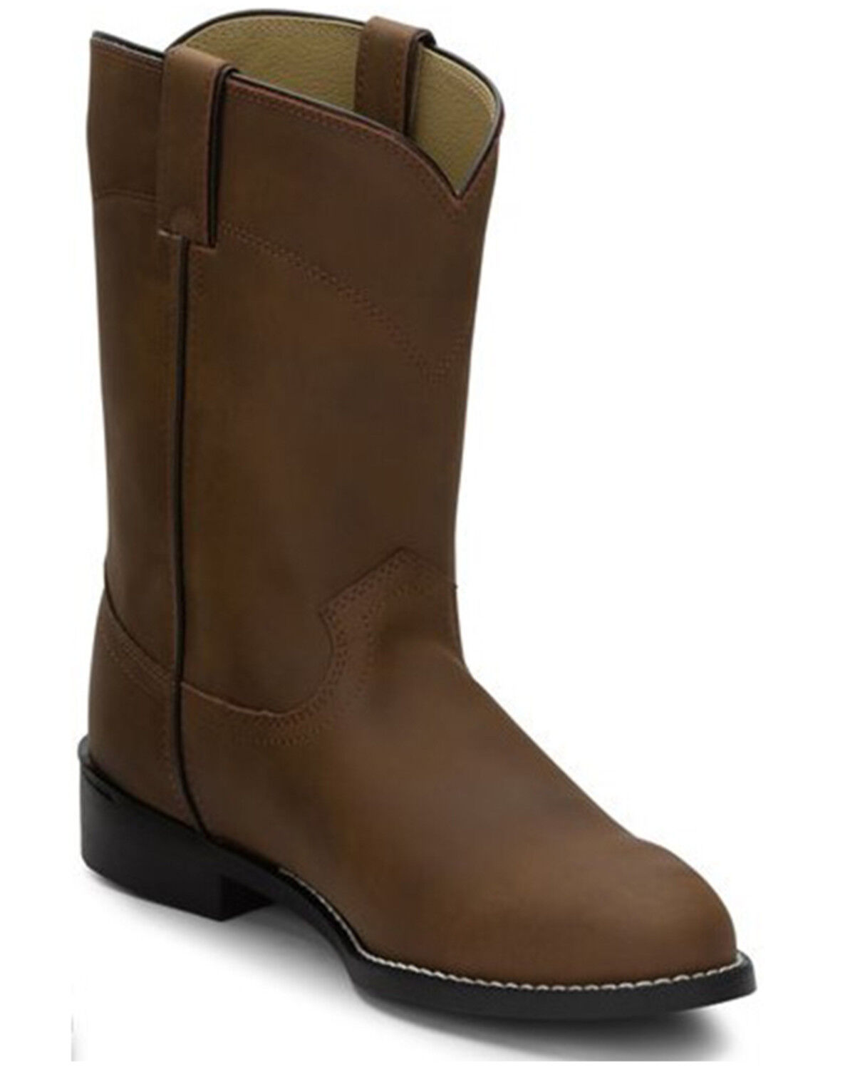 Basics Roper Cowboy Boots - Round Toe