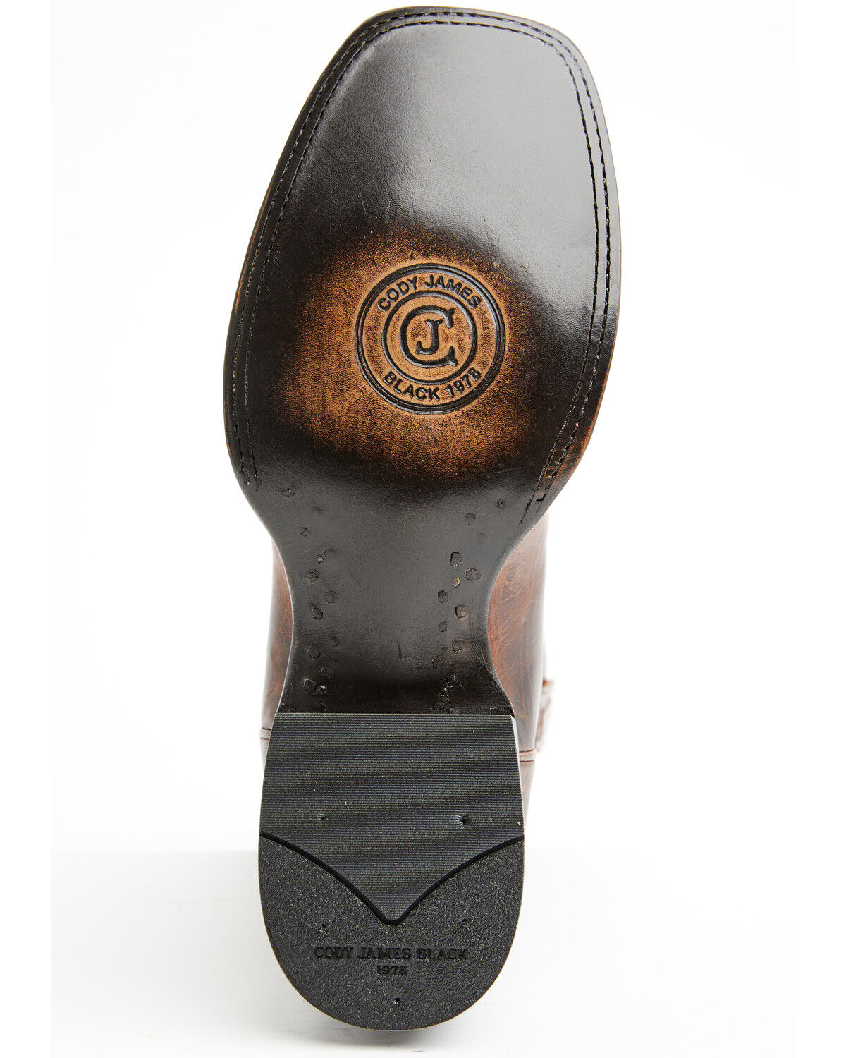Image #7 - Cody James Black 1978® Men's The Hayward Western Boots - Broad Square Toe, Brown, hi-res