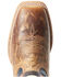 Image #4 - Ariat Men's Wildstock Real Deal Western Performance Boots - Broad Square Toe, Brown, hi-res