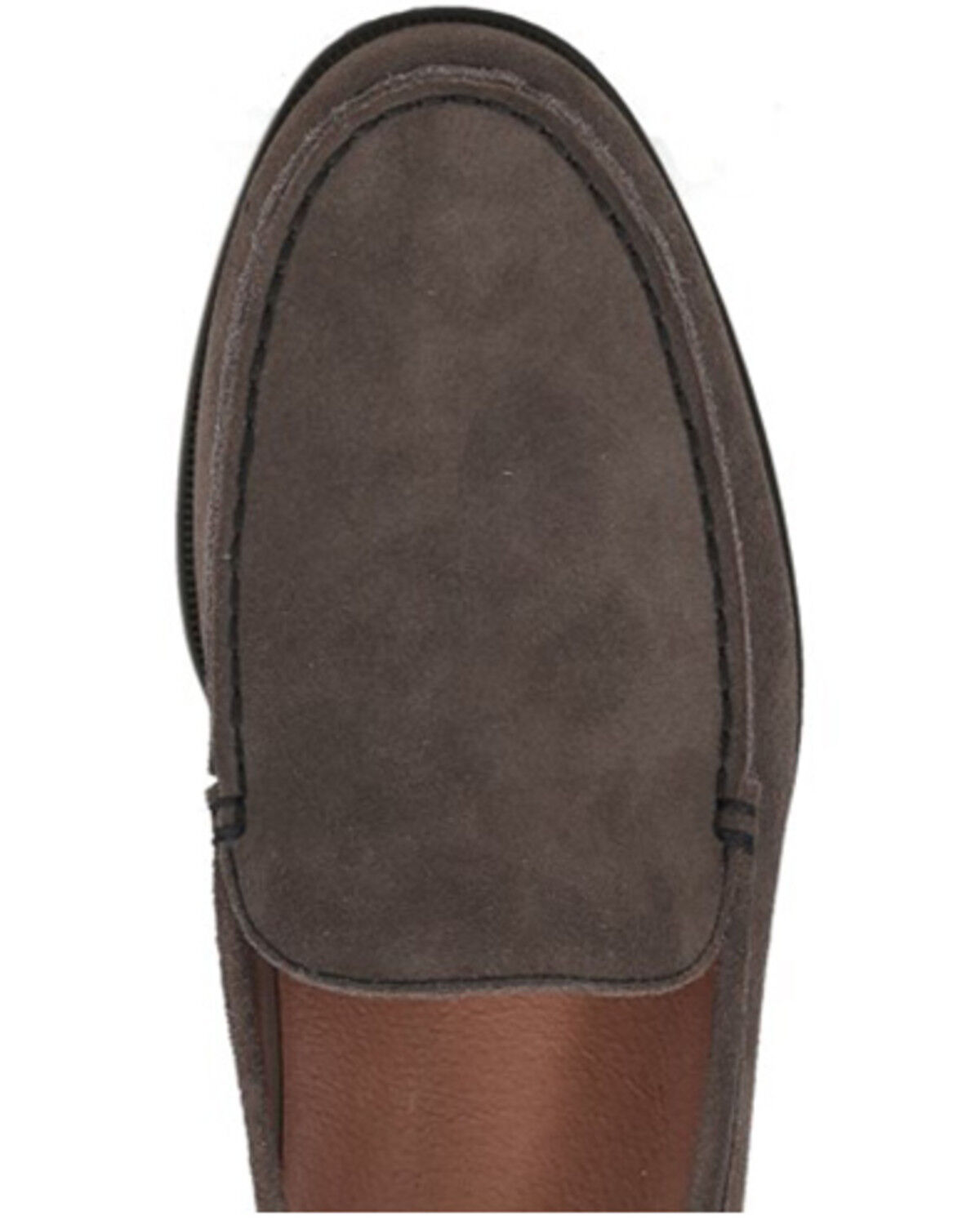 Image #6 - Frye Men's Mason Slip-On Casual Shoes - Moc Toe , Dark Grey, hi-res