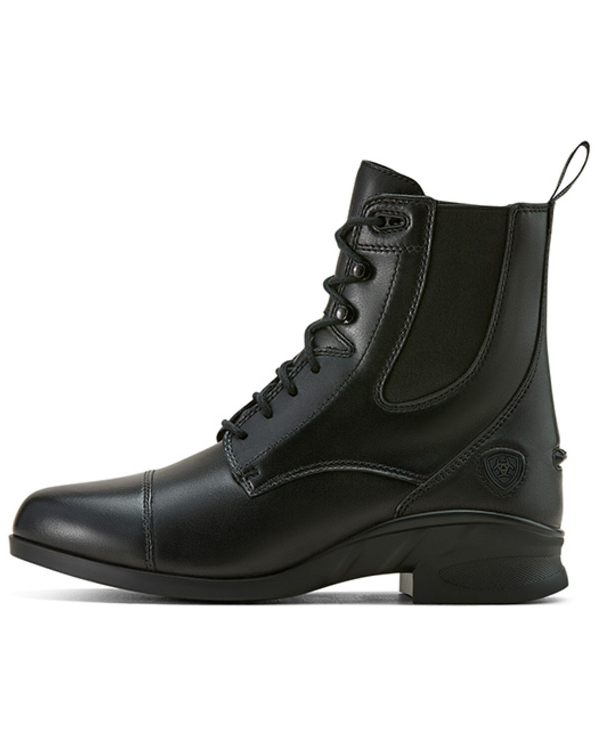 Image #2 - Ariat Men's Heritage Lace Paddock Boots - Round Toe, Black, hi-res