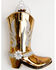 Image #2 - Boot Barn Cowboy Boots Glass Christmas Ornament Set - 4 Piece, Natural, hi-res