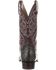 Image #4 - Lucchese Men's Harris Full Quill Ostrich Western Boots - Wide Square Toe, Dark Grey, hi-res