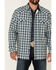 Image #3 - Cody James Men's Bonded Small Plaid Long Sleeve Snap Western Flannel Shirt , , hi-res