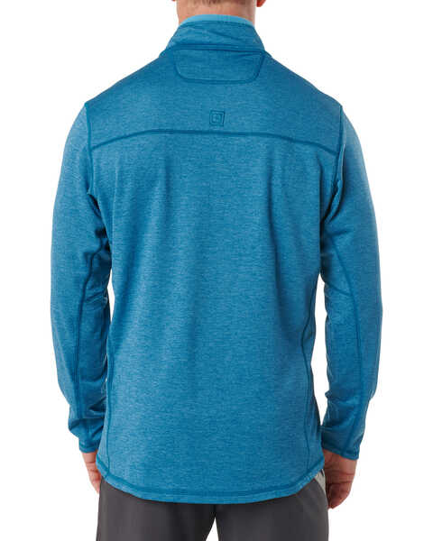 Image #3 - 5.11 Tactical Men's RECON Half-Zip Fleece Work Jacket , Bright Blue, hi-res