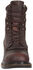 Rocky Men's Original Ride Waterproof Western Lacer Boots - Safety Toe, Dark Brown, hi-res
