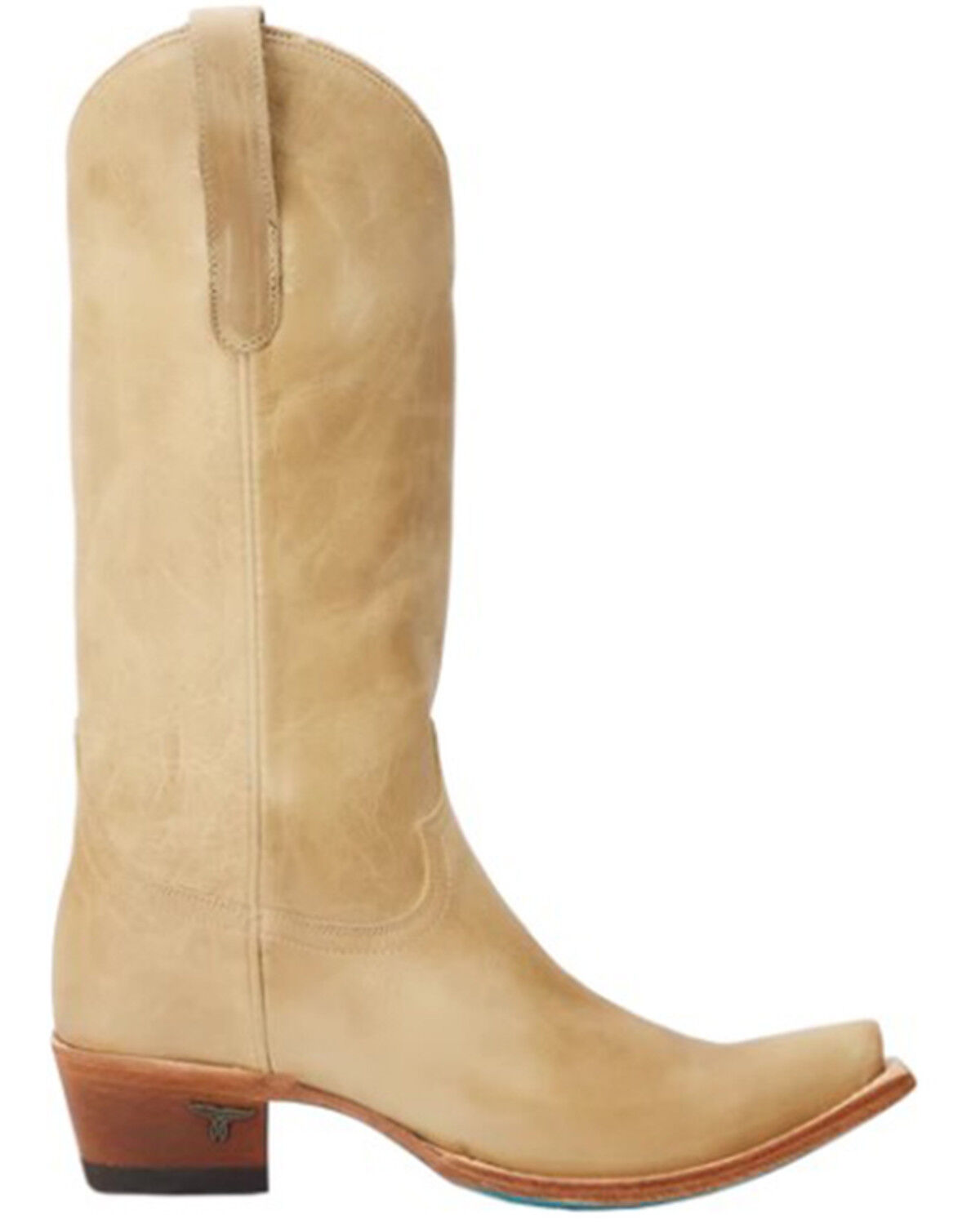 Image #2 - Lane Women's Emma Jane Tall Western Boots - Snip Toe, Brown, hi-res