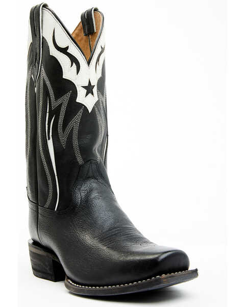 Image #1 - Moonshine Spirit Men's Taurus Western Boots - Square Toe, Black, hi-res