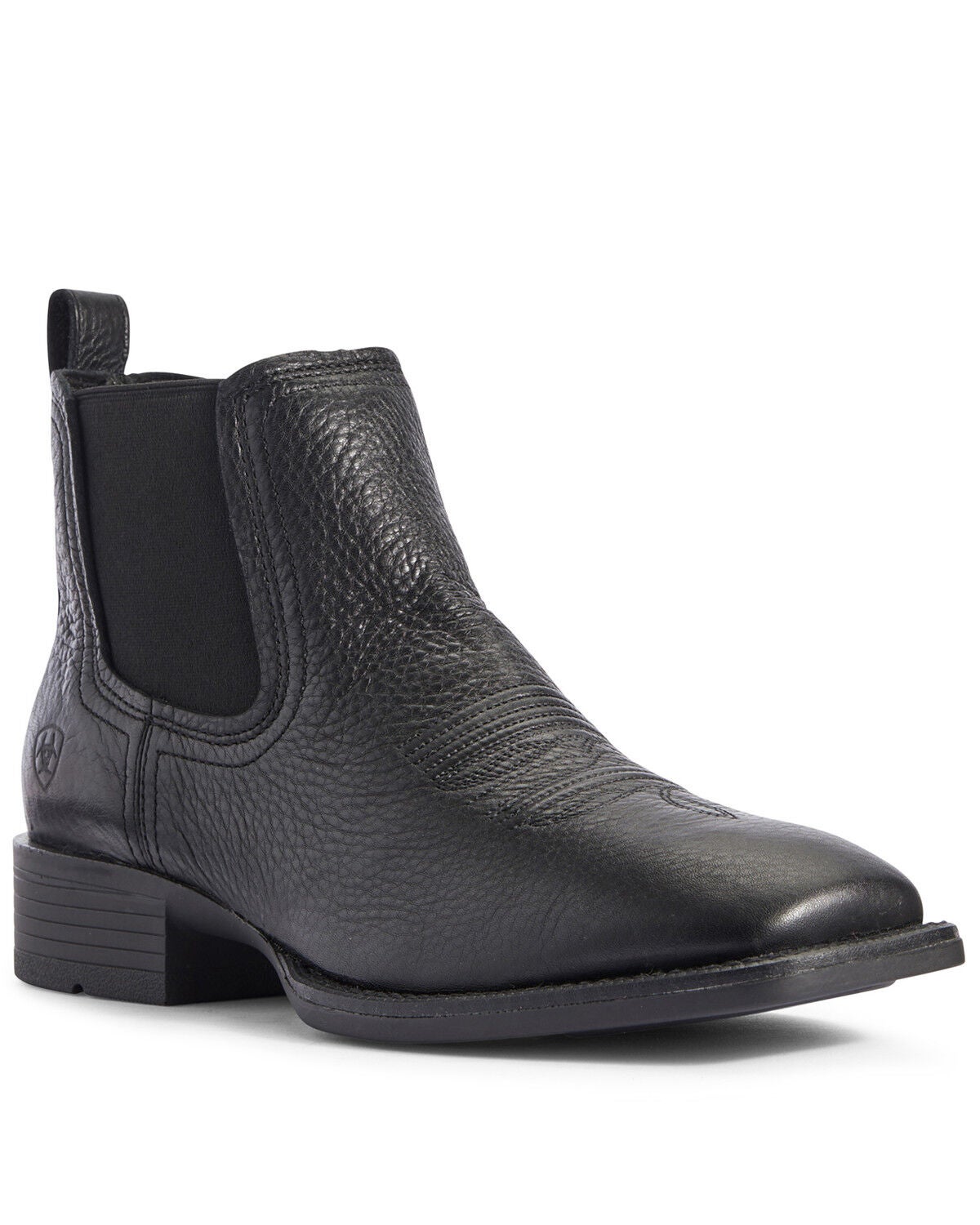 Ariat Men's Booker Ultra Chukka Boots - Square Toe, Black, hi-res