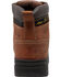 Image #5 - AdTec Men's 6" Leather Hiker Work Boots - Steel Toe, Brown, hi-res