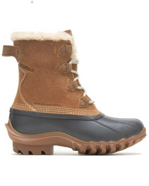 Image #2 - Wolverine Women's Torrent Faux-Fur Tall Duck Boots- Round Toe, Brown, hi-res