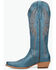 Image #3 - Dan Post Women's Grace Tall Western Boots - Snip Toe, Blue, hi-res