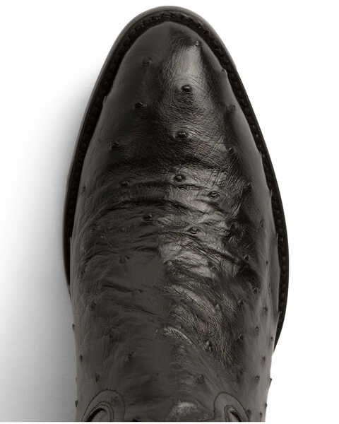 Image #5 - Ferrini Men's Black Colt Western Boots - Round Toe, Black, hi-res
