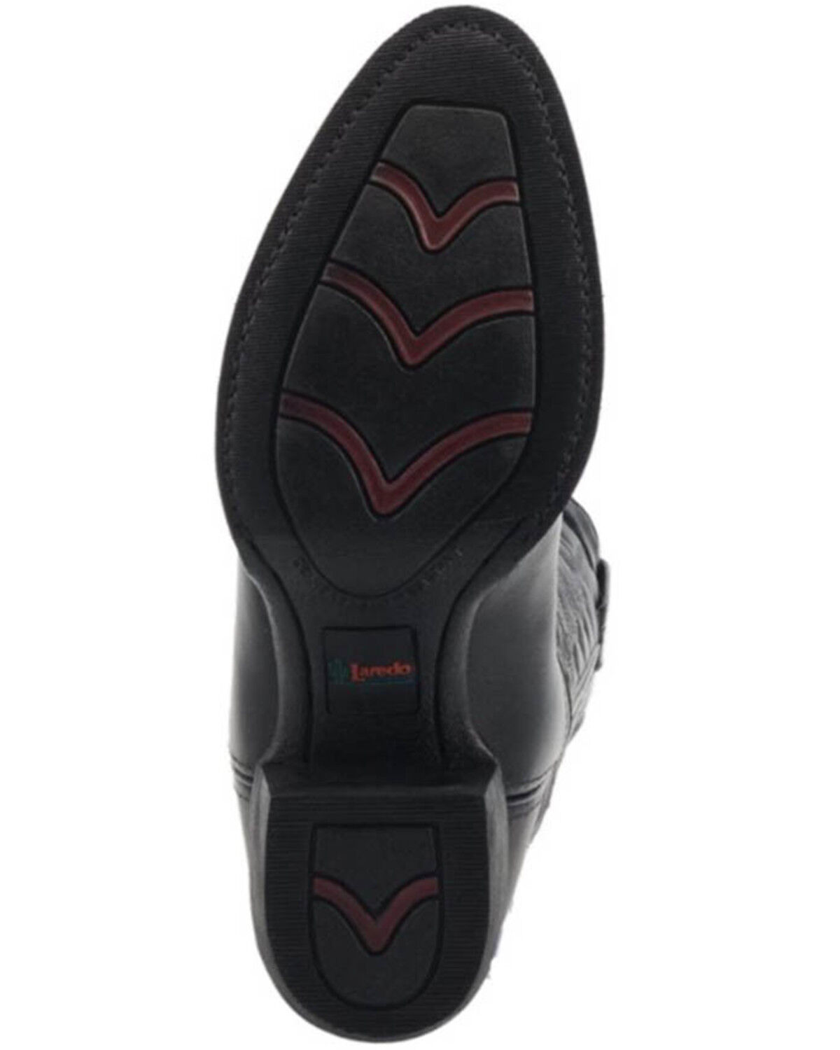 Image #14 - Laredo Men's Birchwood Western Boots - Round Toe, Black, hi-res