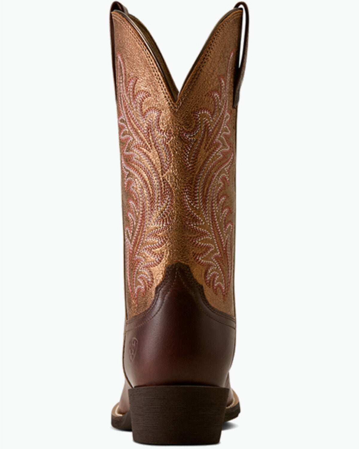 Image #3 - Ariat Women's Round Up Performance Western Boots - Square Toe, Brown, hi-res