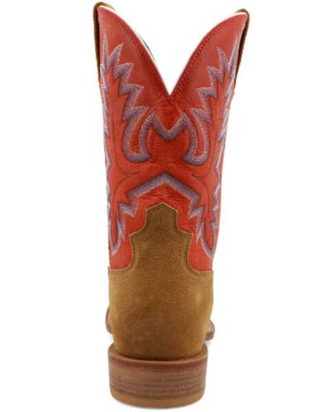 Image #5 - Twisted X Men's Tech X™ Western Boot - Broad Square Toe, Red, hi-res