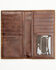 Image #2 - Cody James Men's Buck Stitch Concho Rodeo Wallet, Brown, hi-res