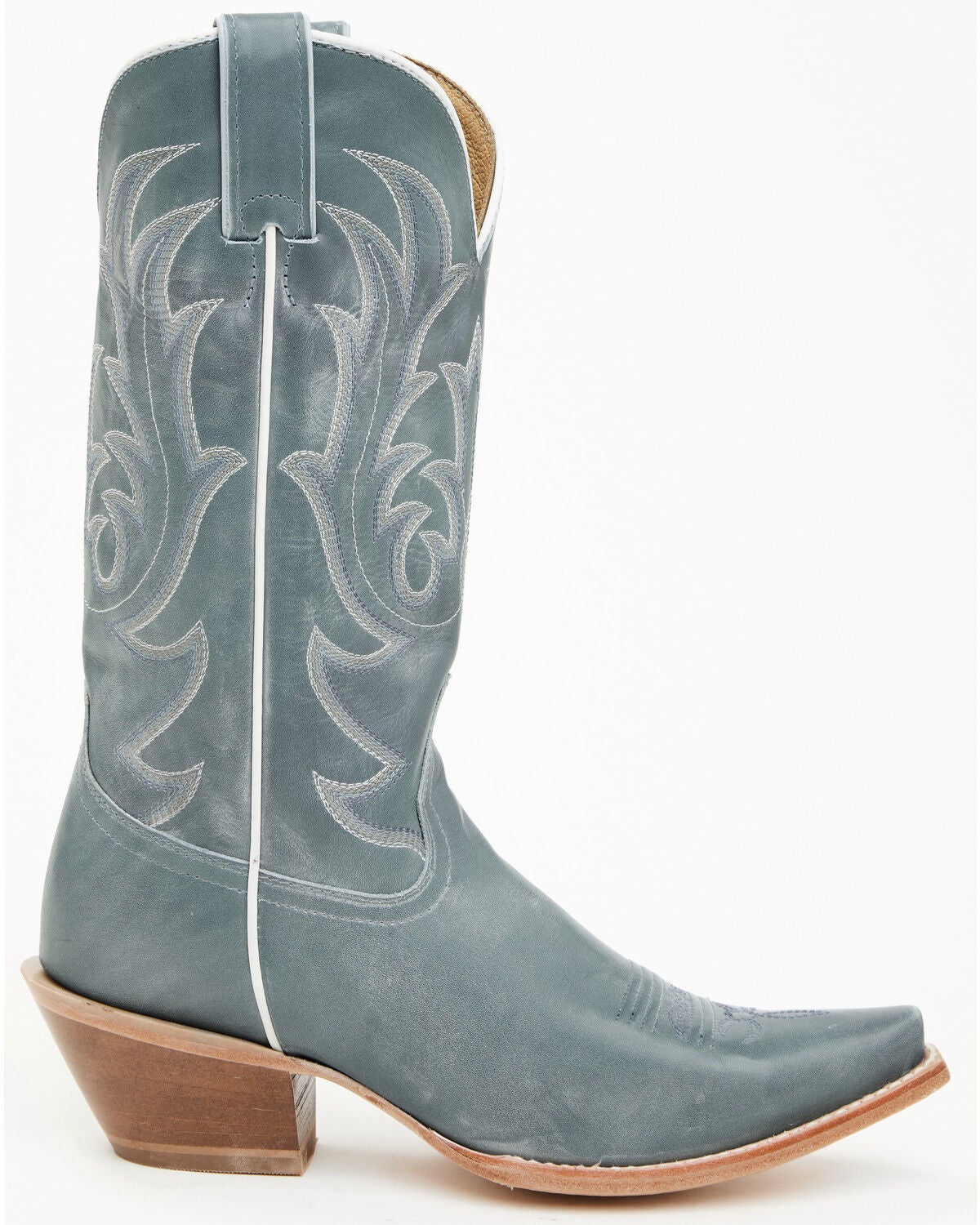 Image #2 - Shyanne Women's Celia Western Boots - Snip Toe, Blue, hi-res