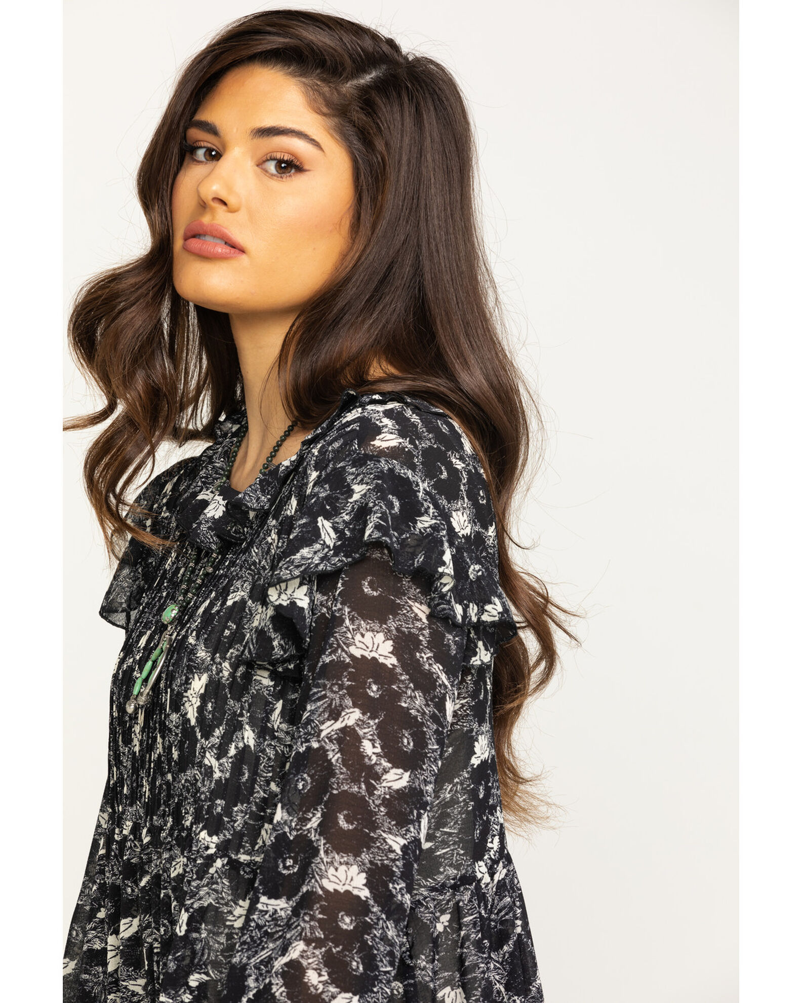 Image #5 - Free People Women's These Dreams Mini Dress, Black, hi-res