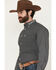 Image #2 - Ariat Men's Team Flower Geo Print Long Sleeve Button-Down Western Shirt - Tall, Black, hi-res