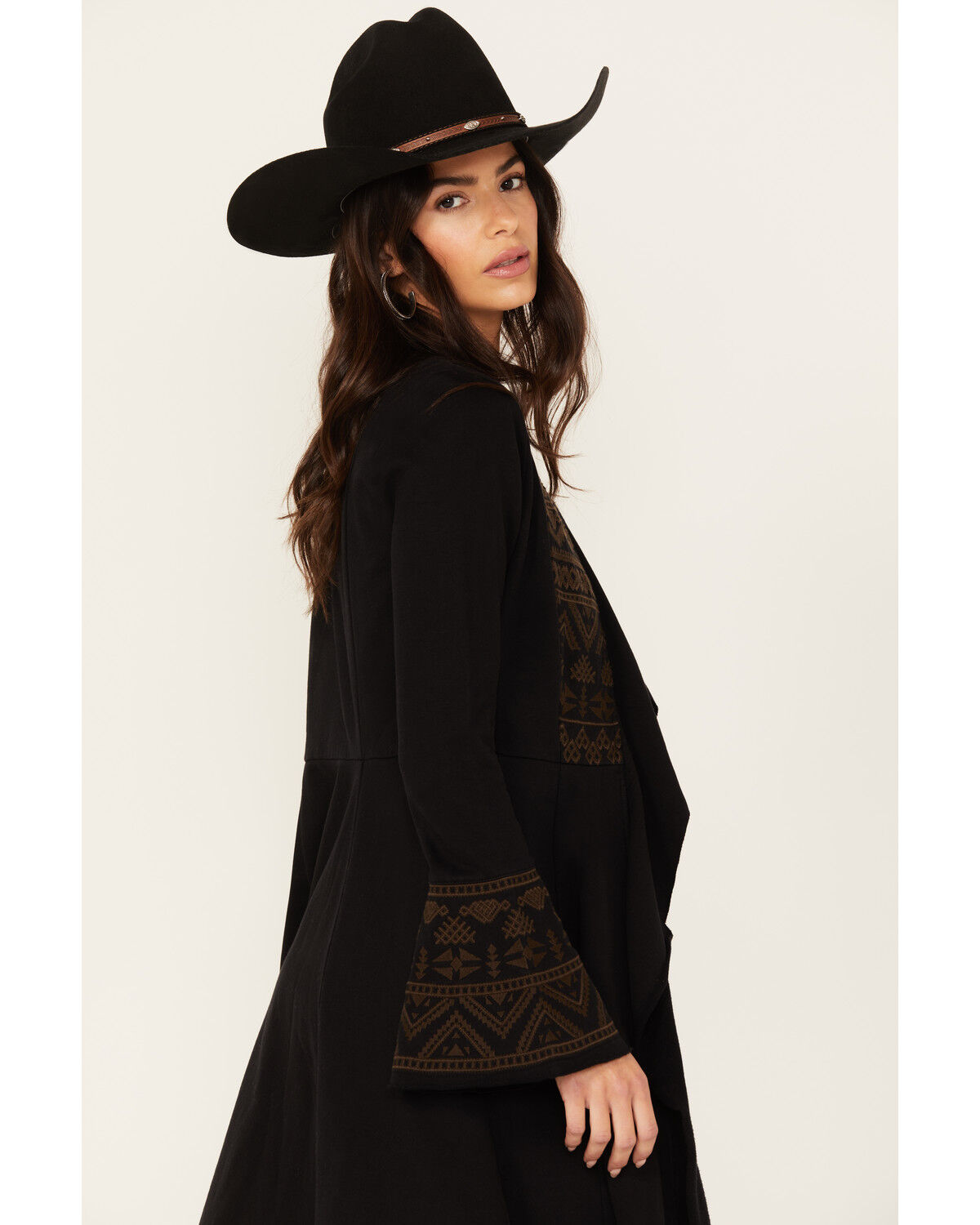 Image #2 - Shyanne Women's Cascade Embroidered French Terry Cardigan, , hi-res