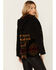 Image #2 - Pendleton Women's Blanca Corduroy Berber Hooded Fleece Jacket, Black, hi-res