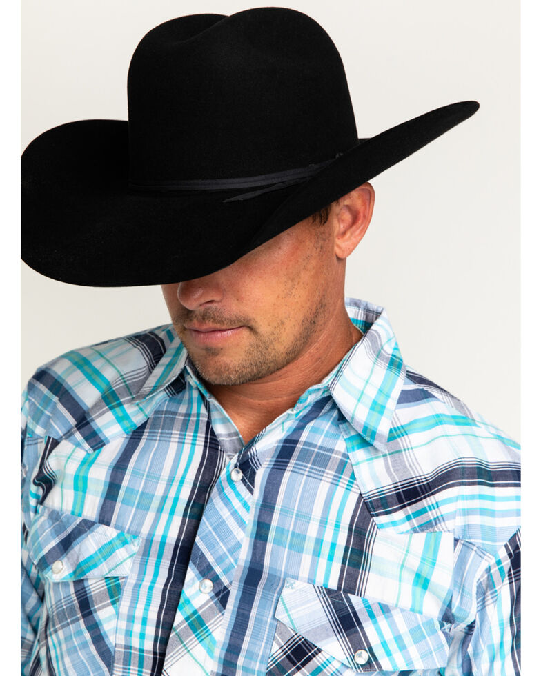 Cody James 3X Mesquite Pro Rodeo Wool Felt Cowboy Hat, Black, hi-res