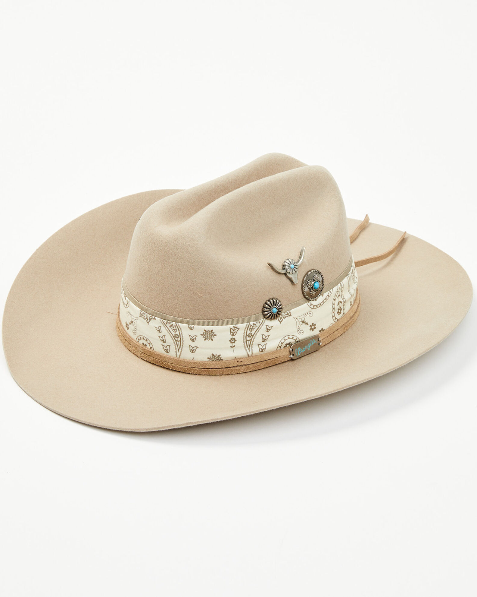Wrangler felt hats outlet
