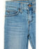 Image #2 - Wrangler Toddler Boys' Light Wash Straight Denim Jeans, Light Wash, hi-res