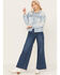 Image #4 - Driftwood Women's Light Wash Daisy Daydreaming Denim Jacket, Light Wash, hi-res