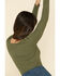 Idyllwind Women's Limelight Ribbed Knit Top , Olive, hi-res