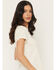 Image #3 - Idyllwind Women's Warren Boot Stitch Short Sleeve Tee, Cream, hi-res