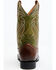 Image #5 - RANK 45® Boys' Kasey Western Boots - Broad Square Toe, Green, hi-res