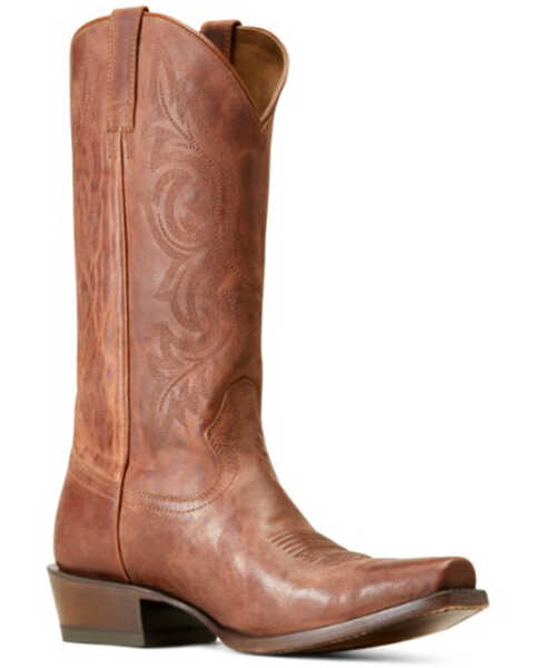 Ariat Men's Uptown Whiskey Barrel Western Boots - Snip Toe, Brown, hi-res