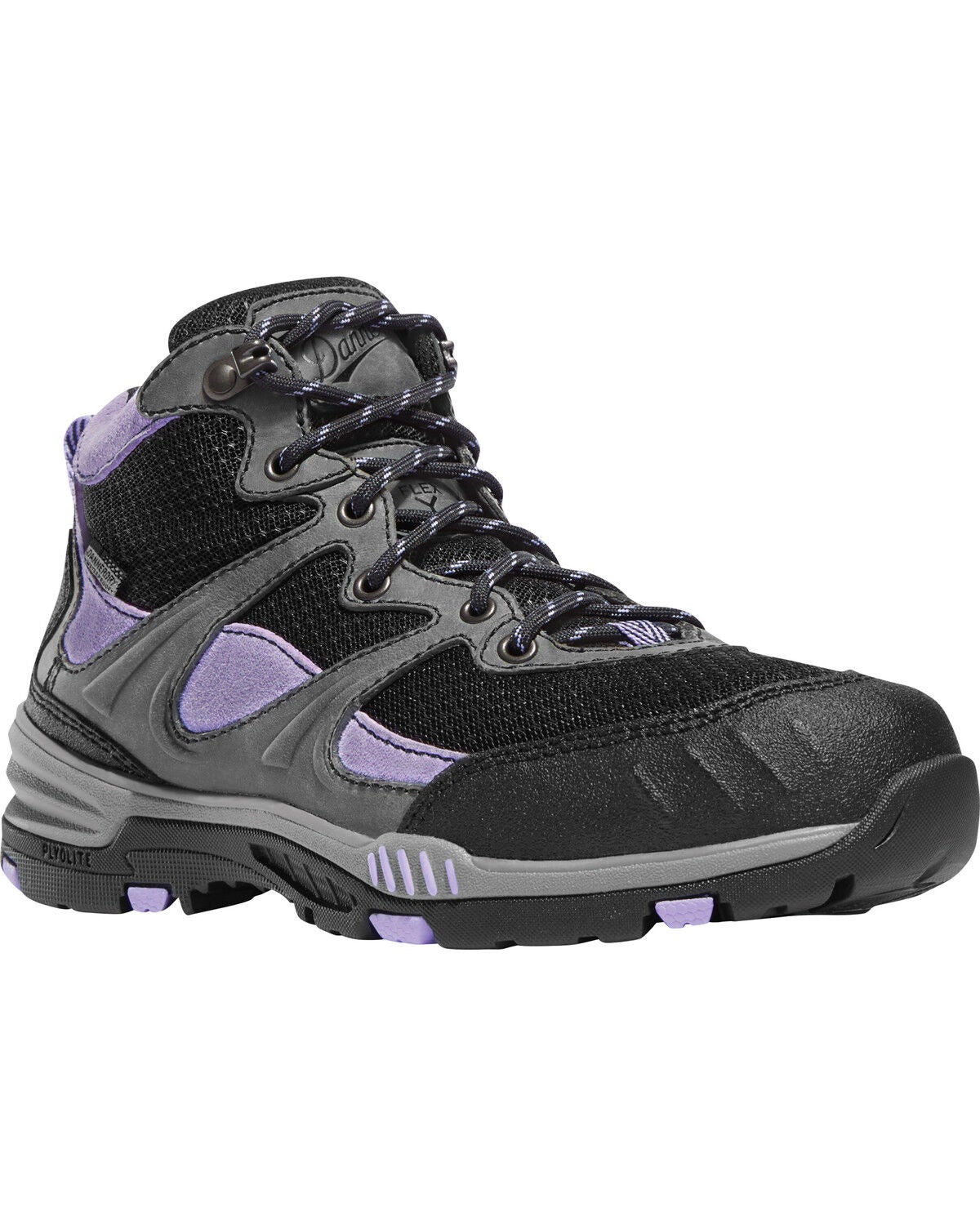 Image #1 - Danner Women's Black Springfield Waterproof Work Boots - Composite Toe, , hi-res