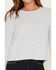 Image #3 - White Crow Women's Pointelle Cardigan, Light Blue, hi-res