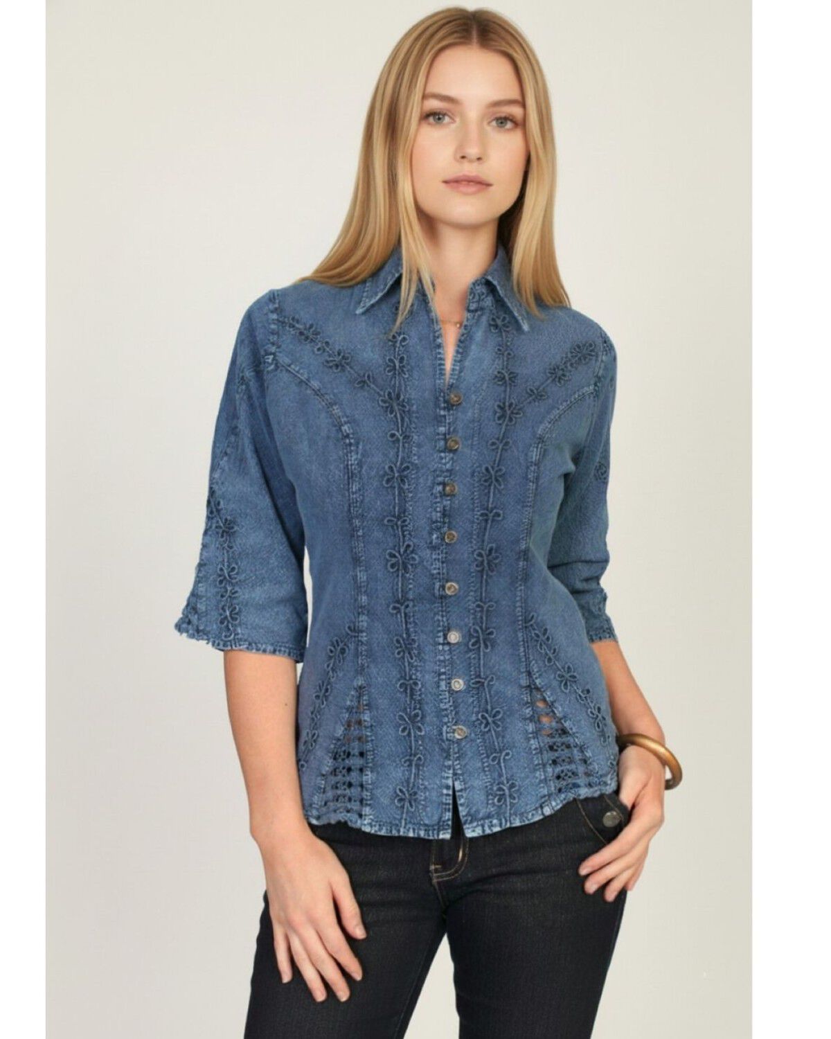 Image #1 - Scully Women's Peruvian Top, , hi-res