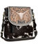 Image #2 - Myra Bag Women's Spirit of the Herd Hand Tooled Crossbody Bag, Black, hi-res