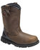 Image #1 - Avenger Men's Waterproof Western Work Boots - Soft Toe, Brown, hi-res