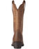 Image #3 - Ariat Women's Distressed Brown Heritage R Toe Stretch Fit Full-Grain Western Boot - Round Toe, Brown, hi-res