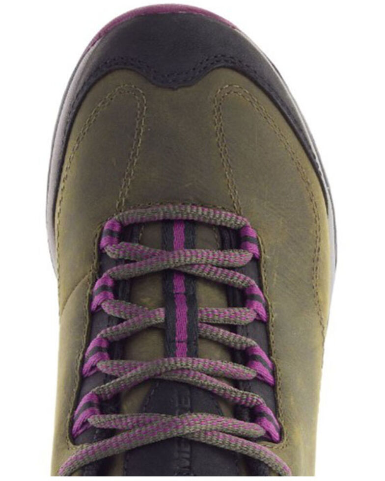 Merrell Women's Siren Traveller 3 Hiking Shoes - Soft Toe, Green, hi-res
