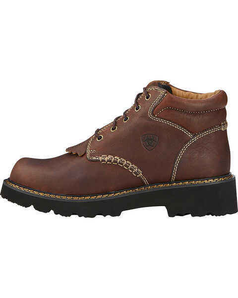 Ariat Canyon Lace-Up Work Boots - Round Toe, Copper, hi-res