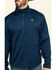 Image #4 - Ariat Men's Indigo Caldwell 1/4 Zip Pullover, Indigo, hi-res