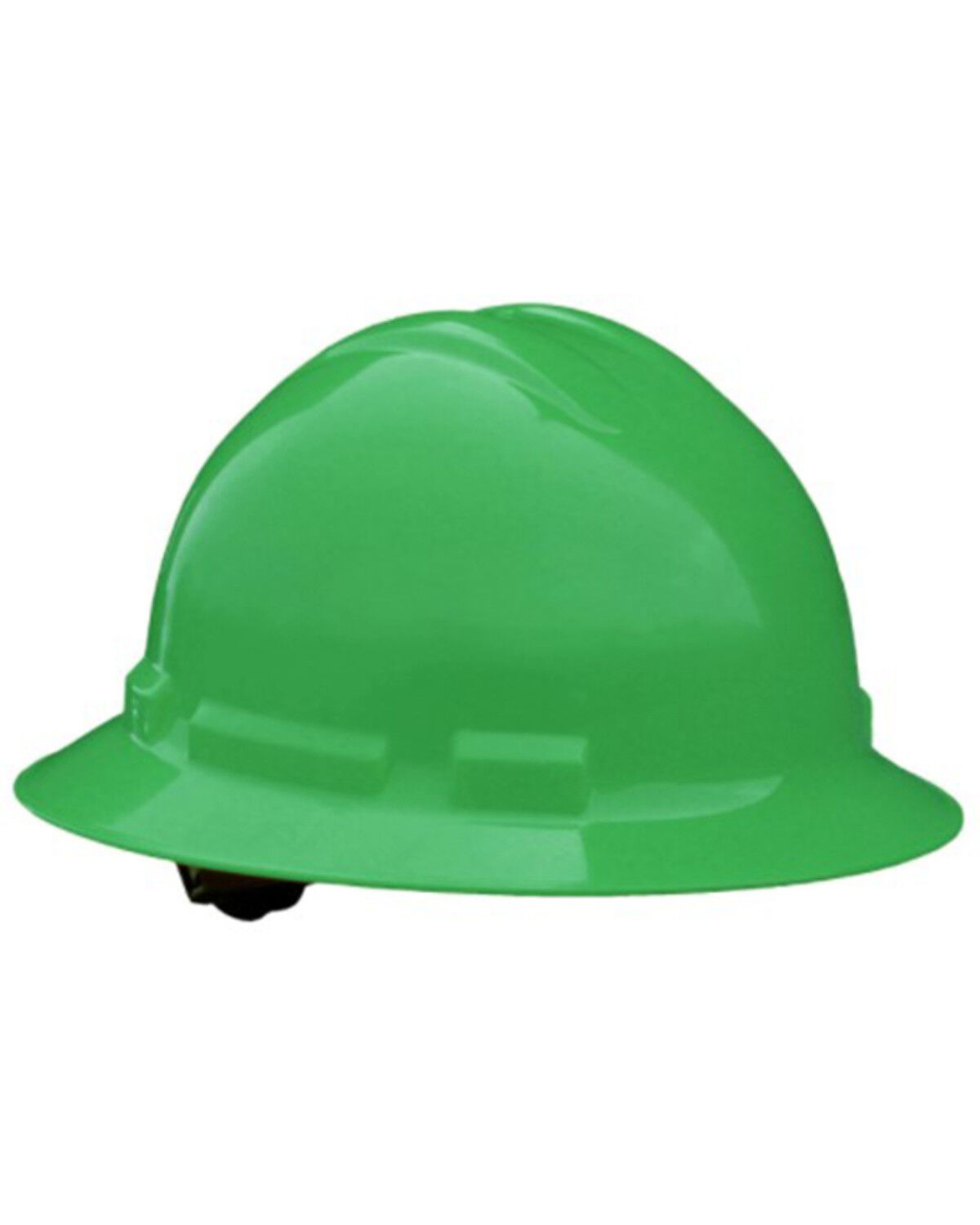 Image #1 - Radians Men's Green Quartz 6 Point Full Brim Hard Hat, Bright Green, hi-res